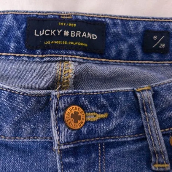 Lucky Brand Blue Jeans Lolita Skinny 6/28