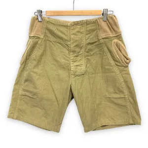 [M] Kapital Cotton Canvas Saurel Nouvelle Shorts Olive
