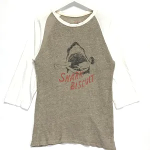 [M] Kapital Shark Biscuit Hemp Linen Knit 3/4 Shirt