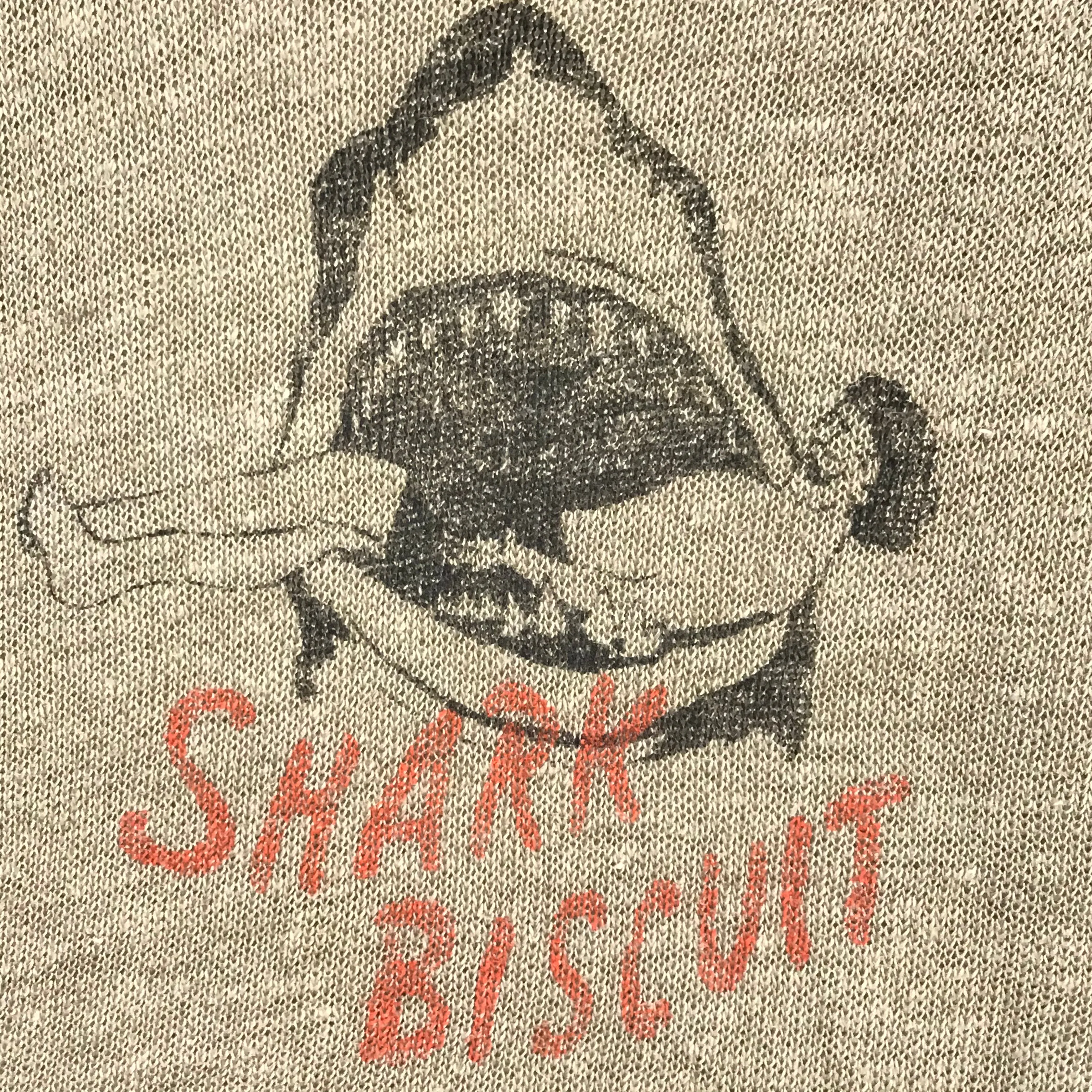 [M] Kapital Shark Biscuit Hemp Linen Knit 3/4 Shirt