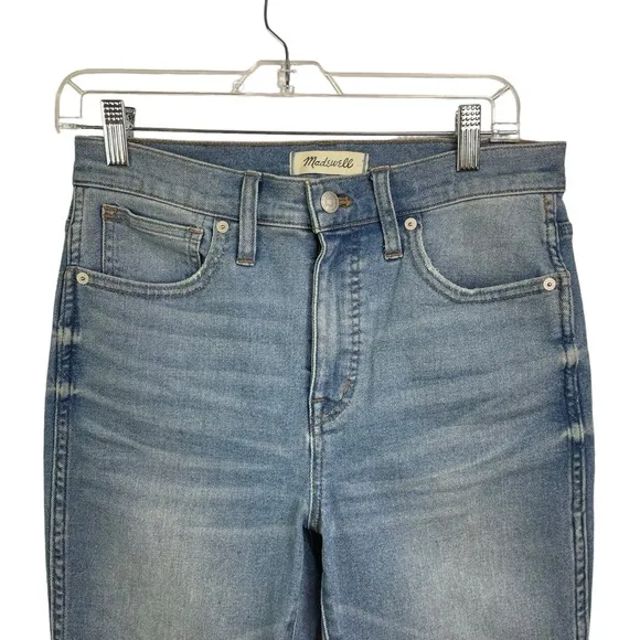 Madewell 10&quot; High-Rise Skinny Crop Jeans in Horne Wash