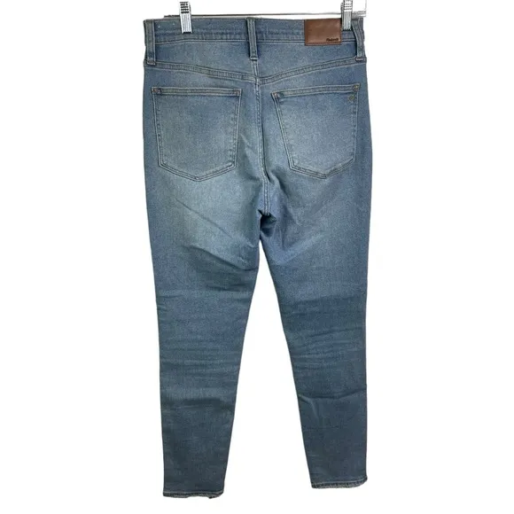 Madewell 10&quot; High-Rise Skinny Crop Jeans in Horne Wash