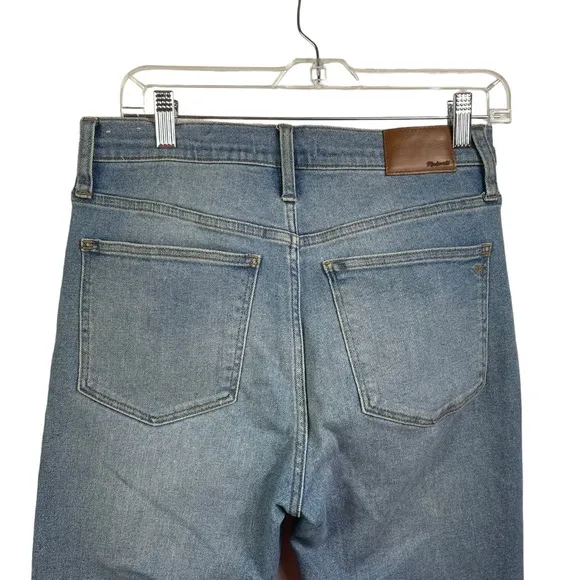 Madewell 10&quot; High-Rise Skinny Crop Jeans in Horne Wash