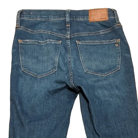 Madewell 10&quot; High-Rise Skinny Jeans button  front J7914 size 26