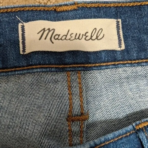 Madewell 10&quot; High-Rise Skinny Jeans button  front J7914 size 26