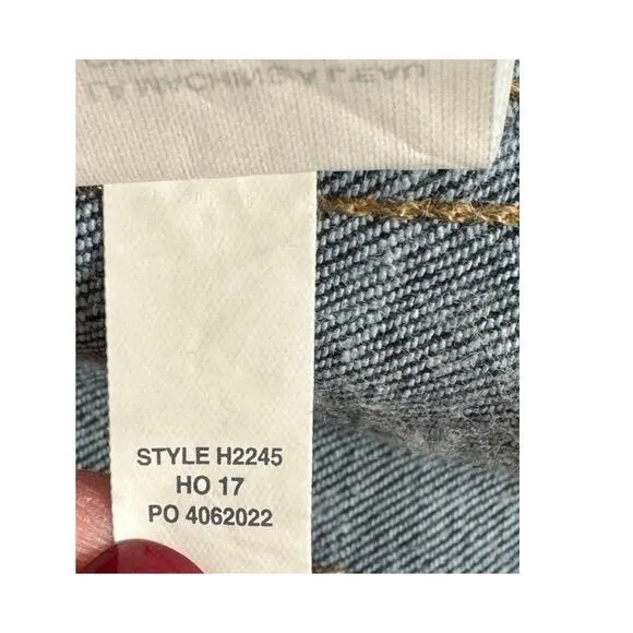 Madewell 10&quot; High Rise Skinny Jeans in Lucille Wash Size 28