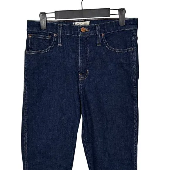 Madewell 10&quot; High Rise Skinny Jeans in Lucille Wash Size 28