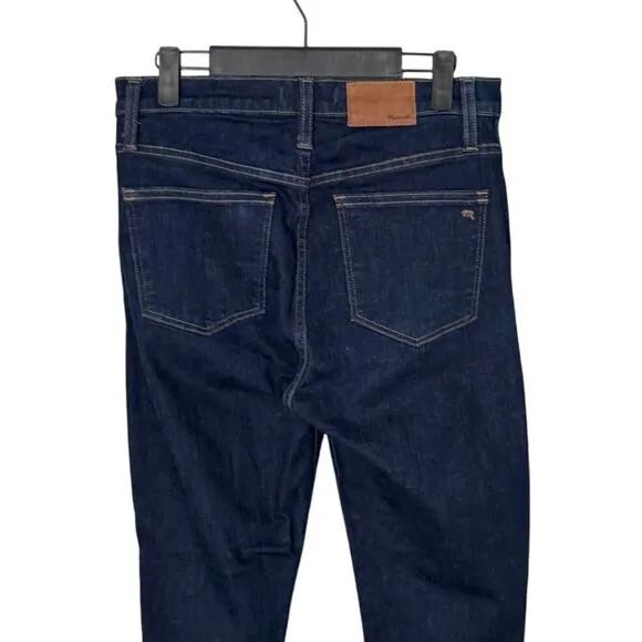Madewell 10&quot; High Rise Skinny Jeans in Lucille Wash Size 28