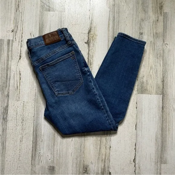 Madewell 9&quot; Mid-Rise Skinny Crop Jeans Size 28P