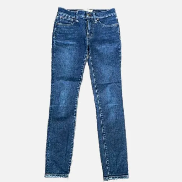 Madewell 9&quot; Mid-Rise Skinny Jeans in Orland Wash