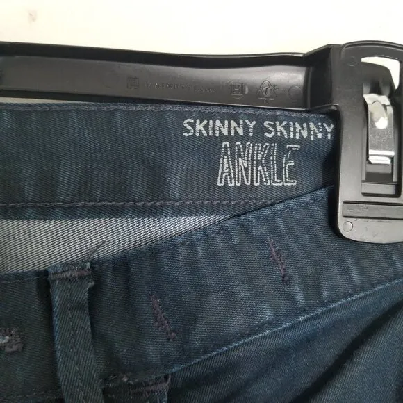 Madewell Blue Skinny Skinny Ankle Jeans Size 25