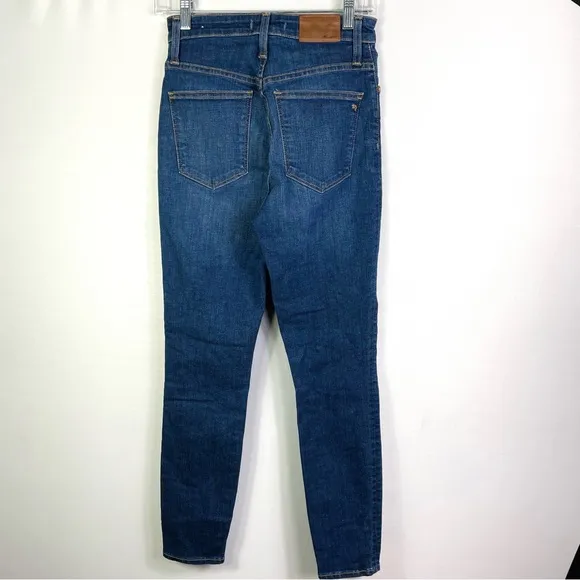 Madewell Curvy High-Rise Skinny Jeans in Moreaux Wash