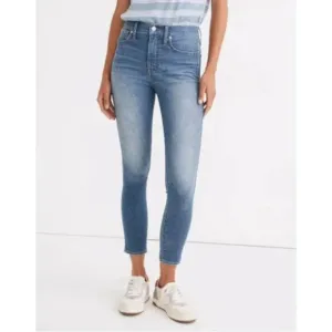 Madewell High Rise Skinny Crop Jeans in Welling Wash Size 29
