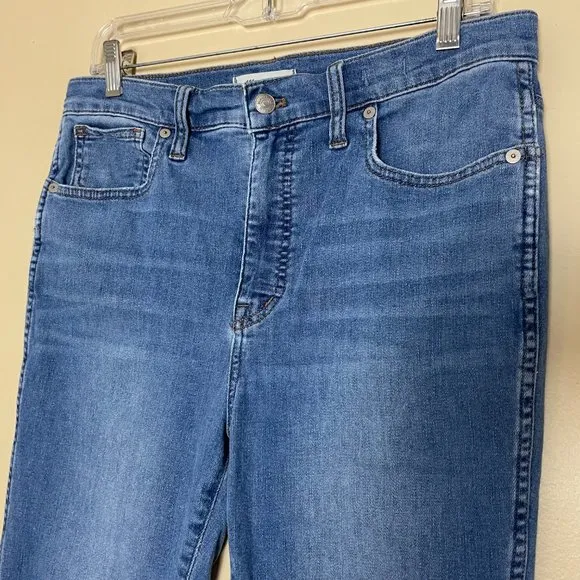 Madewell High Rise Skinny Crop Jeans in Welling Wash Size 29