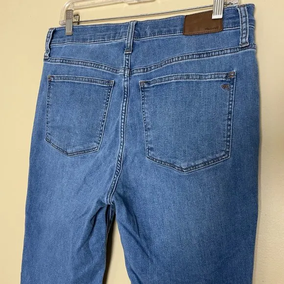 Madewell High Rise Skinny Crop Jeans in Welling Wash Size 29