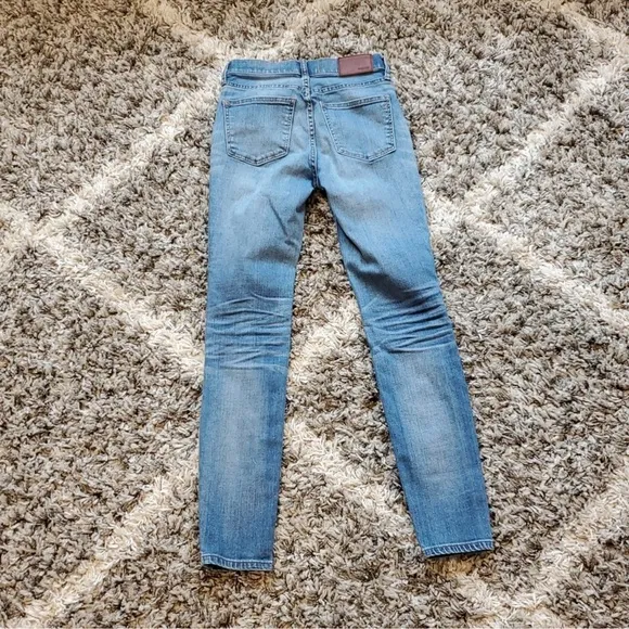 Madewell High Riser Skinny Vintage Wash Jeans Size 24