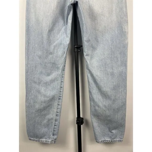 Madewell Light Blue Wash The Perfect Summer Straight Leg Denim Jean Size 28