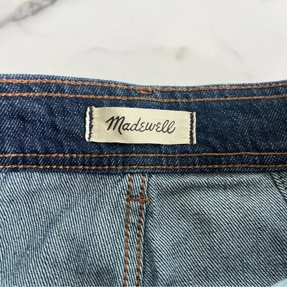 Madewell perfect vintage straight jeans western denim Stanhill wash Y2K Size 25