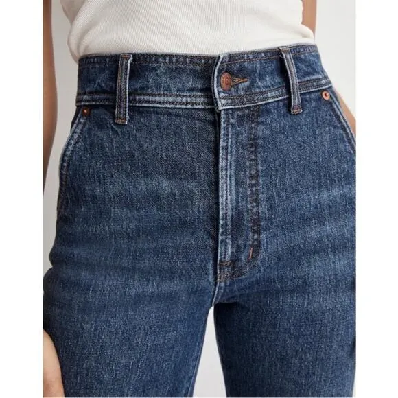 Madewell perfect vintage straight jeans western denim Stanhill wash Y2K Size 25