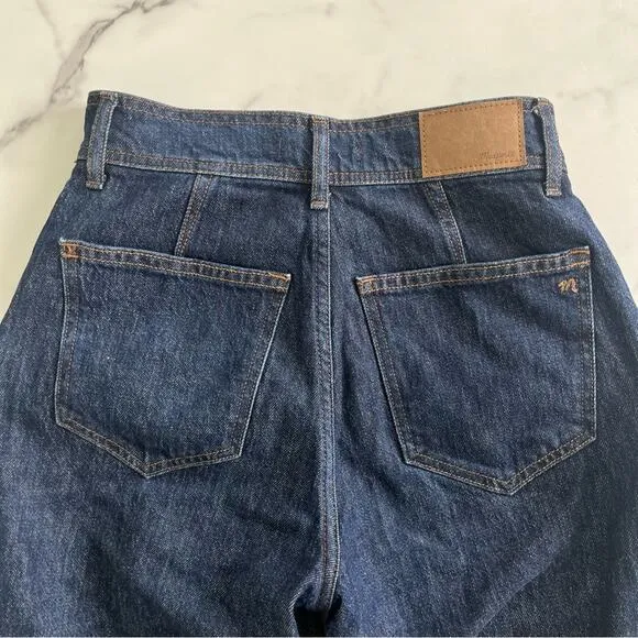 Madewell perfect vintage straight jeans western denim Stanhill wash Y2K Size 25