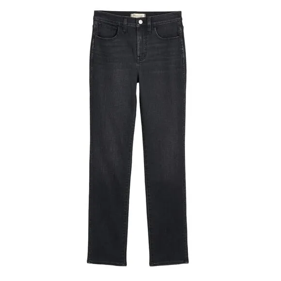 Madewell Roadtripper Stovepipe in Ash Black plus size 26W