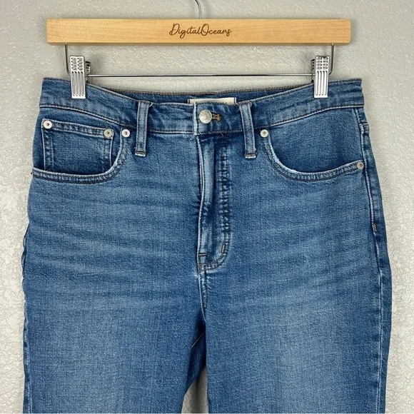 Madewell Slim Demi-Boot Jeans, Enright Wash 27 - Straight Leg, Classiccore