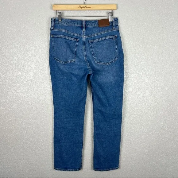 Madewell Slim Demi-Boot Jeans, Enright Wash 27 - Straight Leg, Classiccore