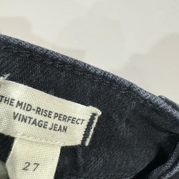Madewell the mid rise perfect vintage jean size 27