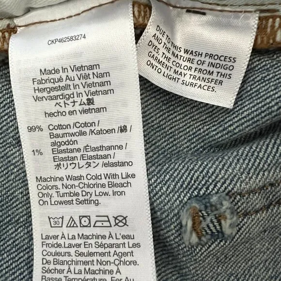 Madewell the mid rise perfect vintage jean size 27