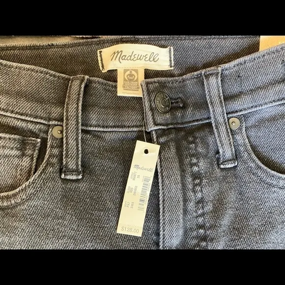 MADEWELL Women’s 10” High Rise Skinny Jeans Size 26 NWT
