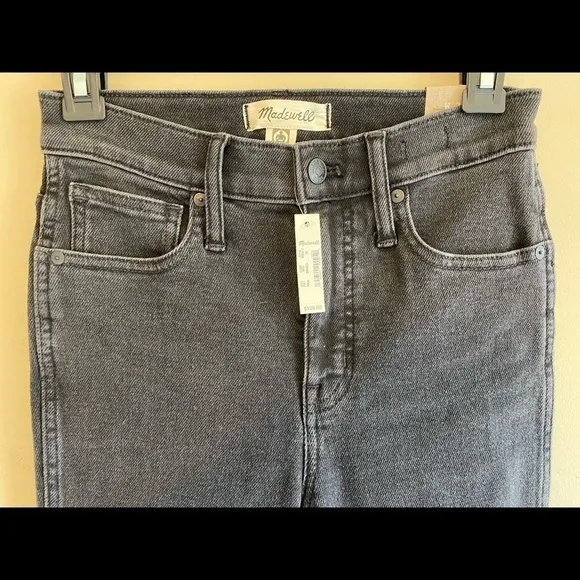 MADEWELL Women’s 10” High Rise Skinny Jeans Size 26 NWT