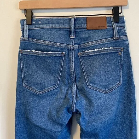 Madewell Medium Wash 9&quot; High Rise Skinny Jeans Size 26