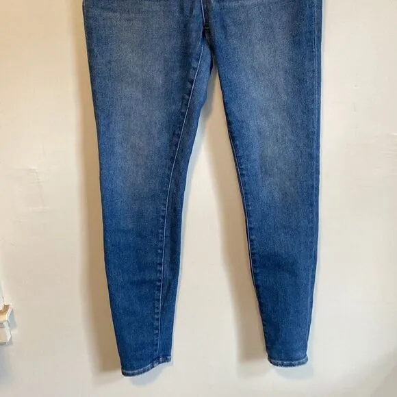 Madewell Medium Wash 9&quot; High Rise Skinny Jeans Size 26