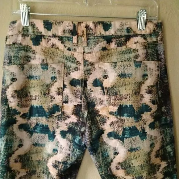 Madewell Skinny Jeans Snakeskin Print, Size 28
