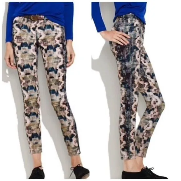 Madewell Skinny Jeans Snakeskin Print, Size 28