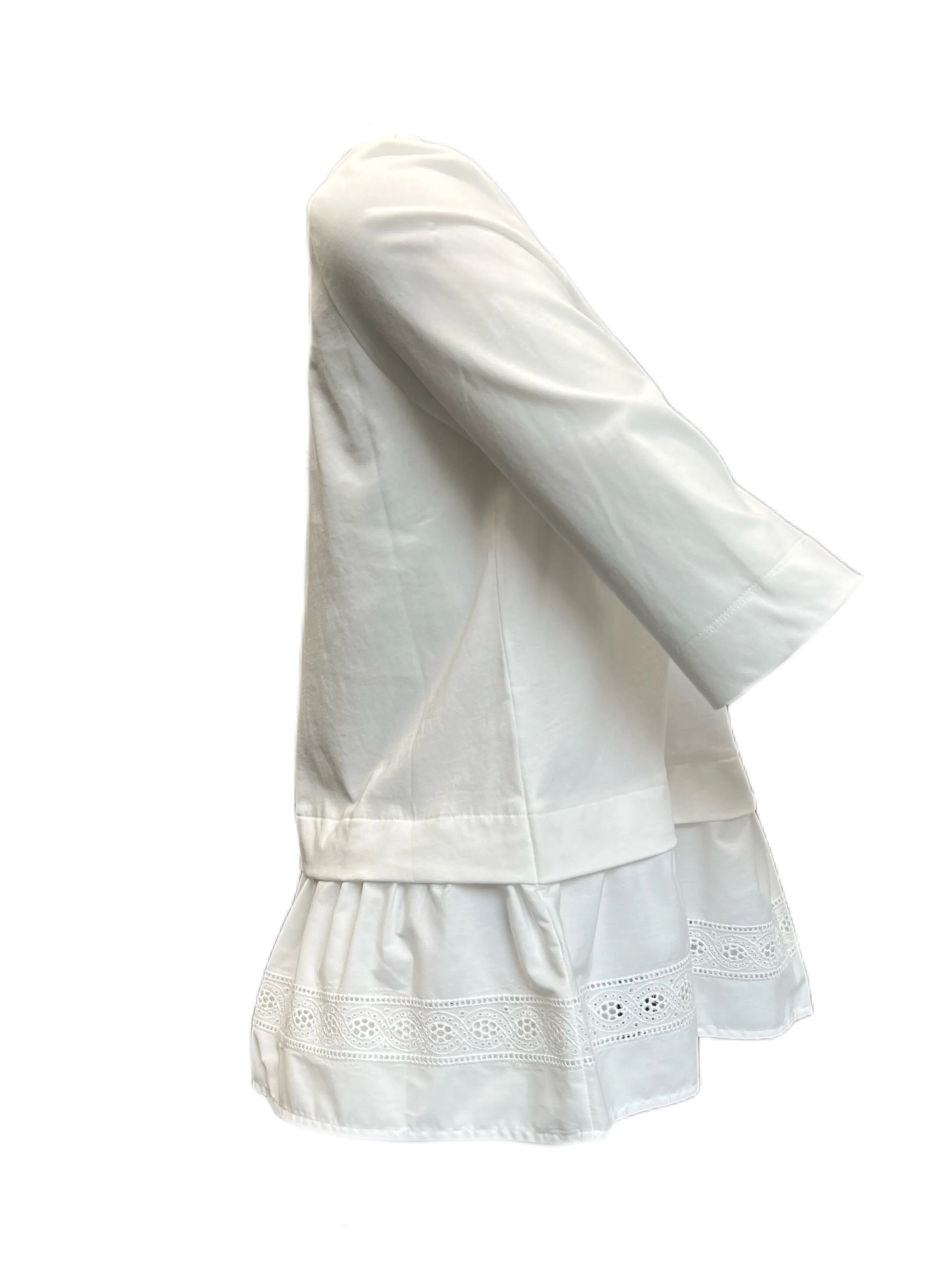 Marella By Max Mara Women's White Rocky Cotton T Shirt Size M NWT