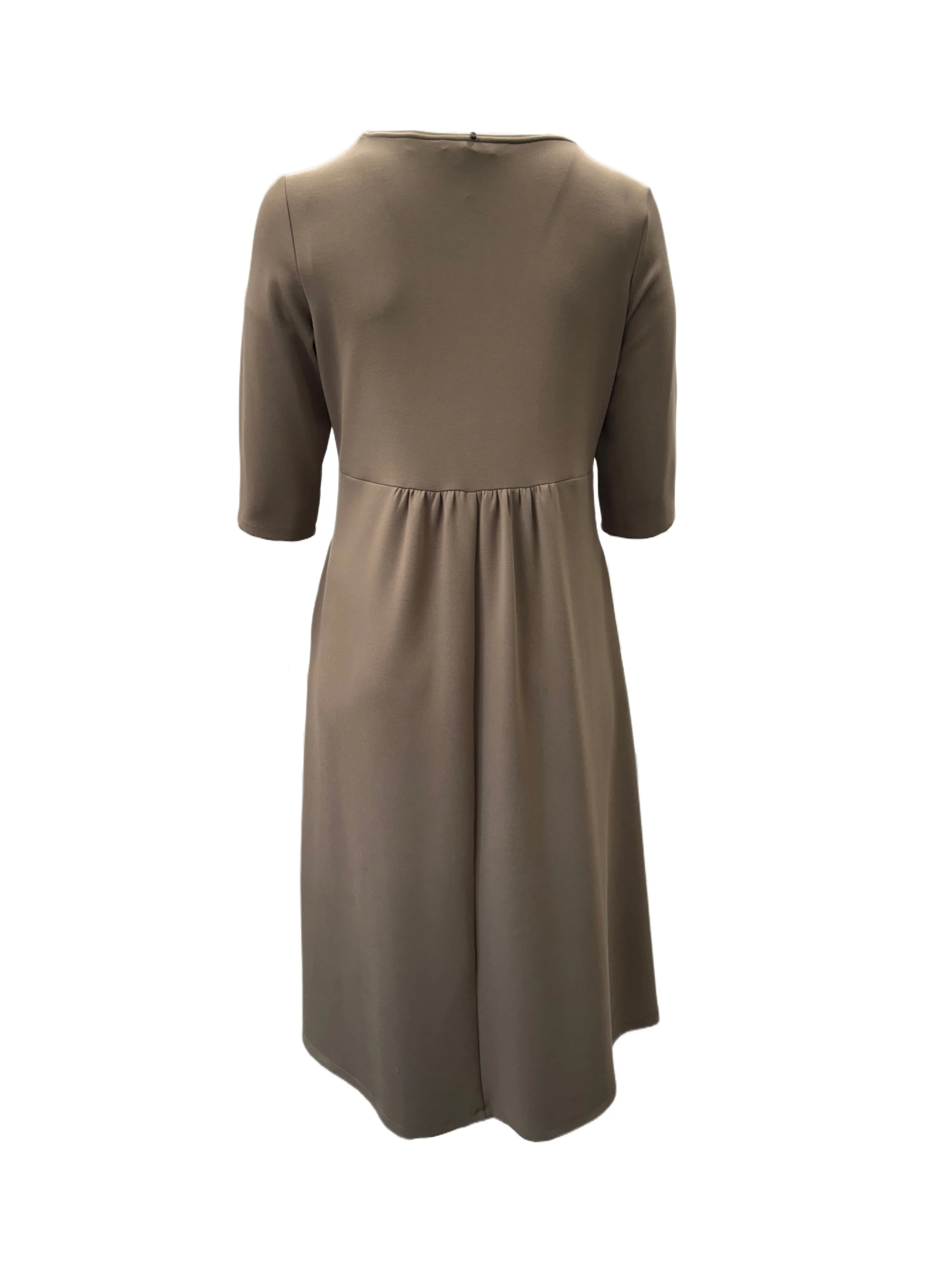 Marina Rinaldi Women's Beige Oblungo Shift Dress NWT