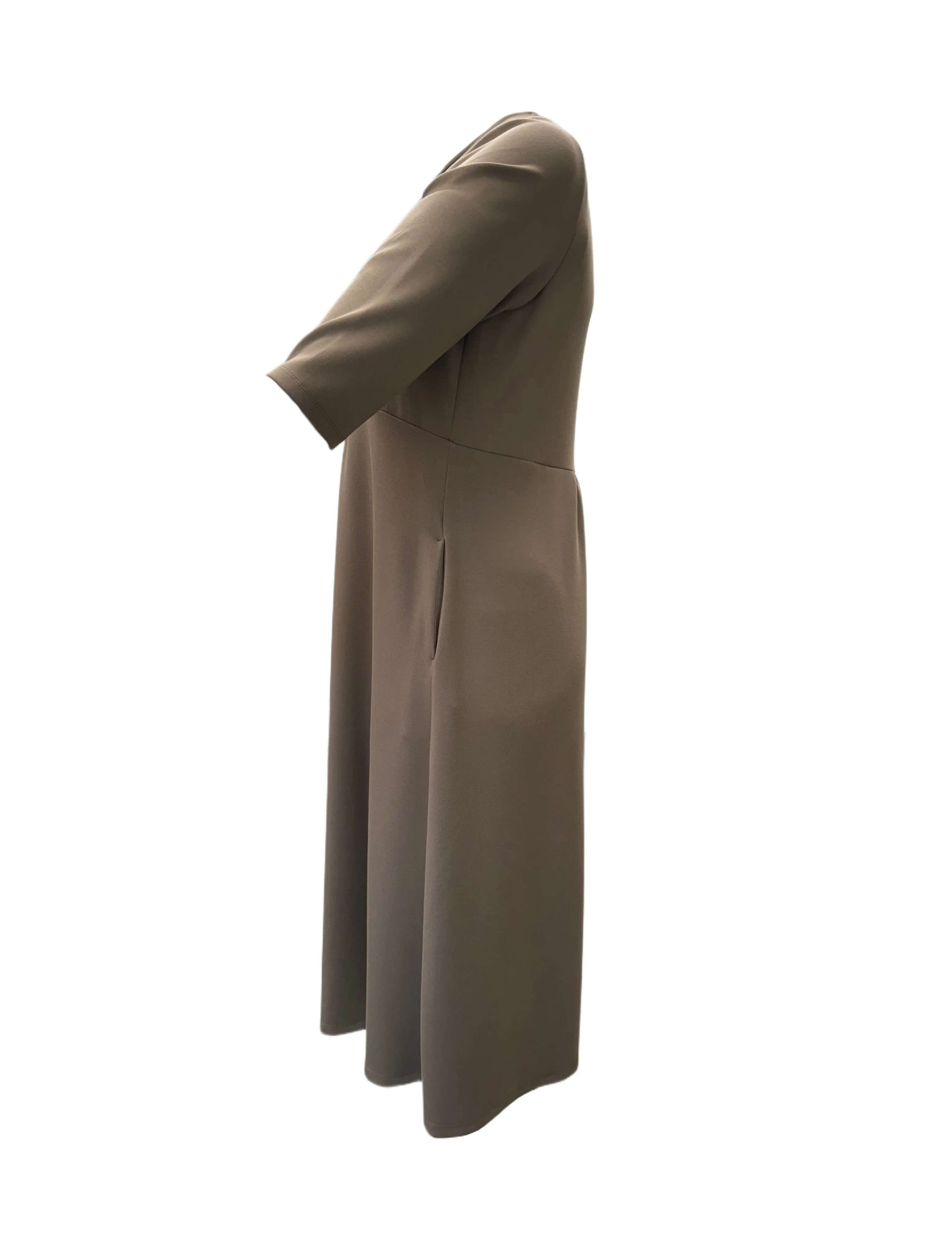 Marina Rinaldi Women's Beige Oblungo Shift Dress NWT