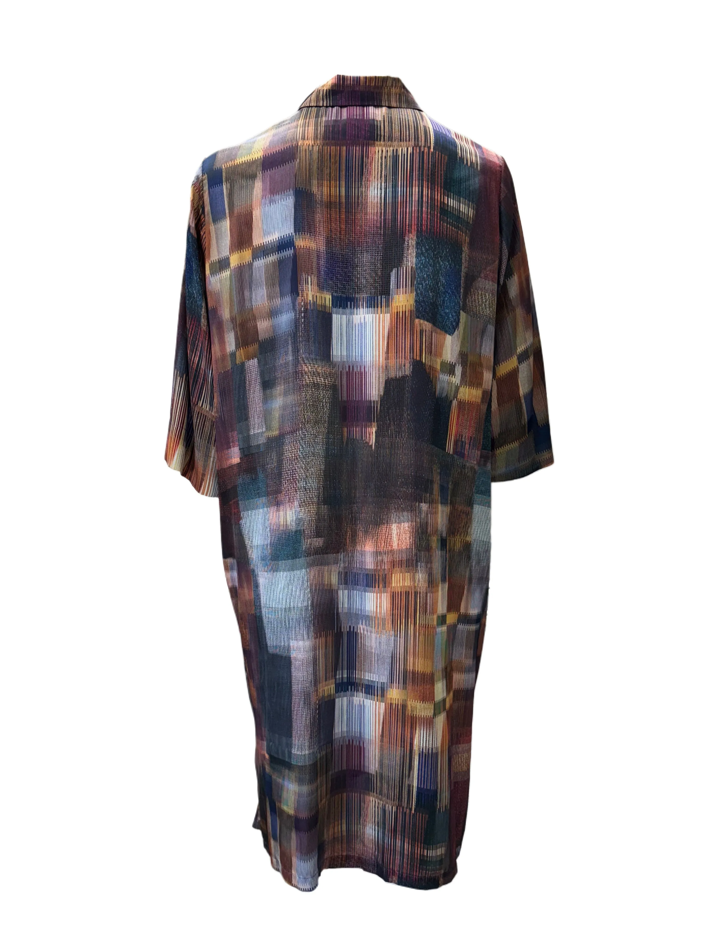Marina Rinaldi Women's Multicolor Davanti Shift Dress NWT