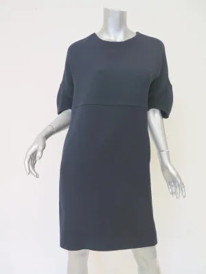 Marni Women's Dress: Blue 100% Wool Size 2, Pre-owned