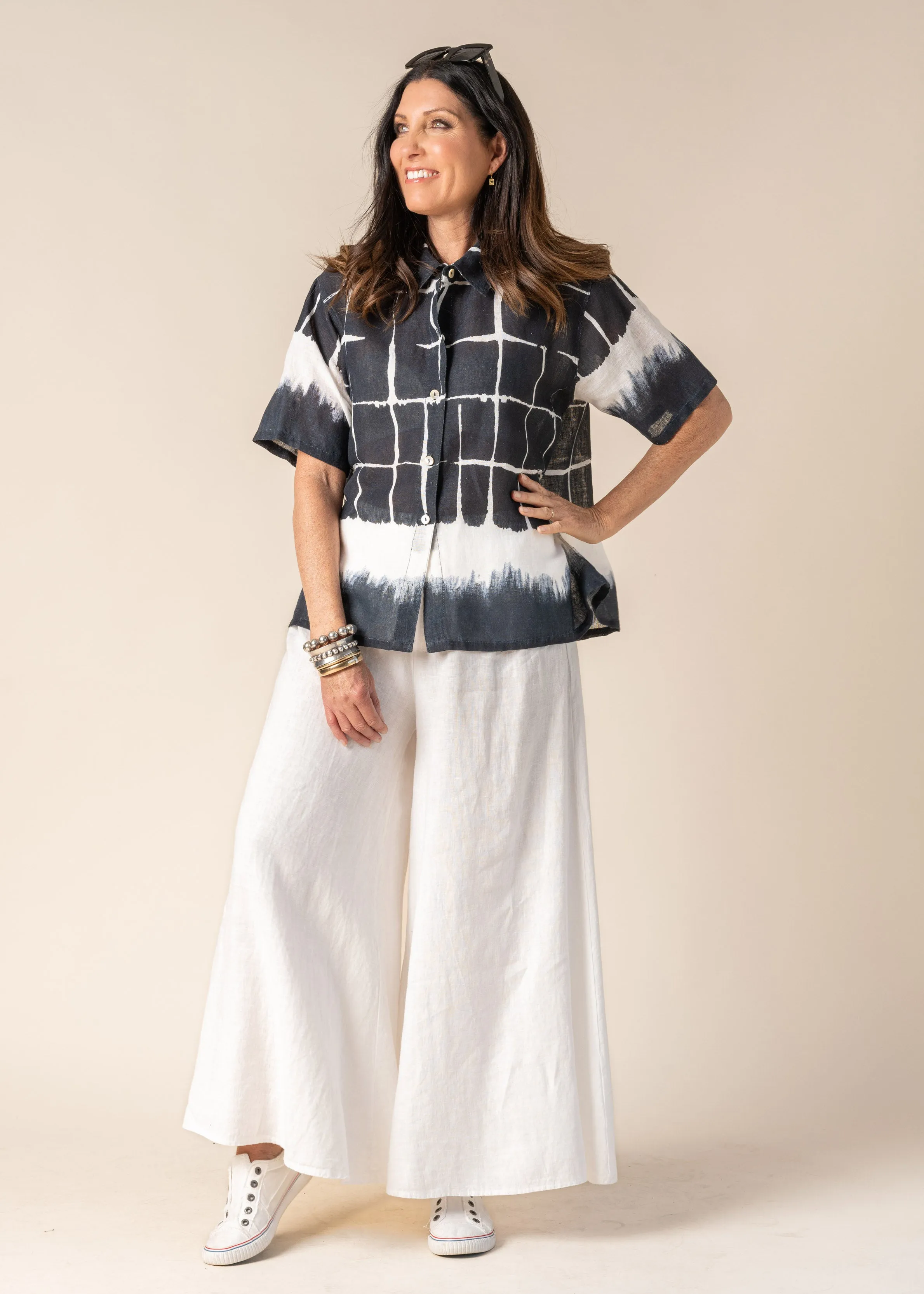 Marnie Top in Navy