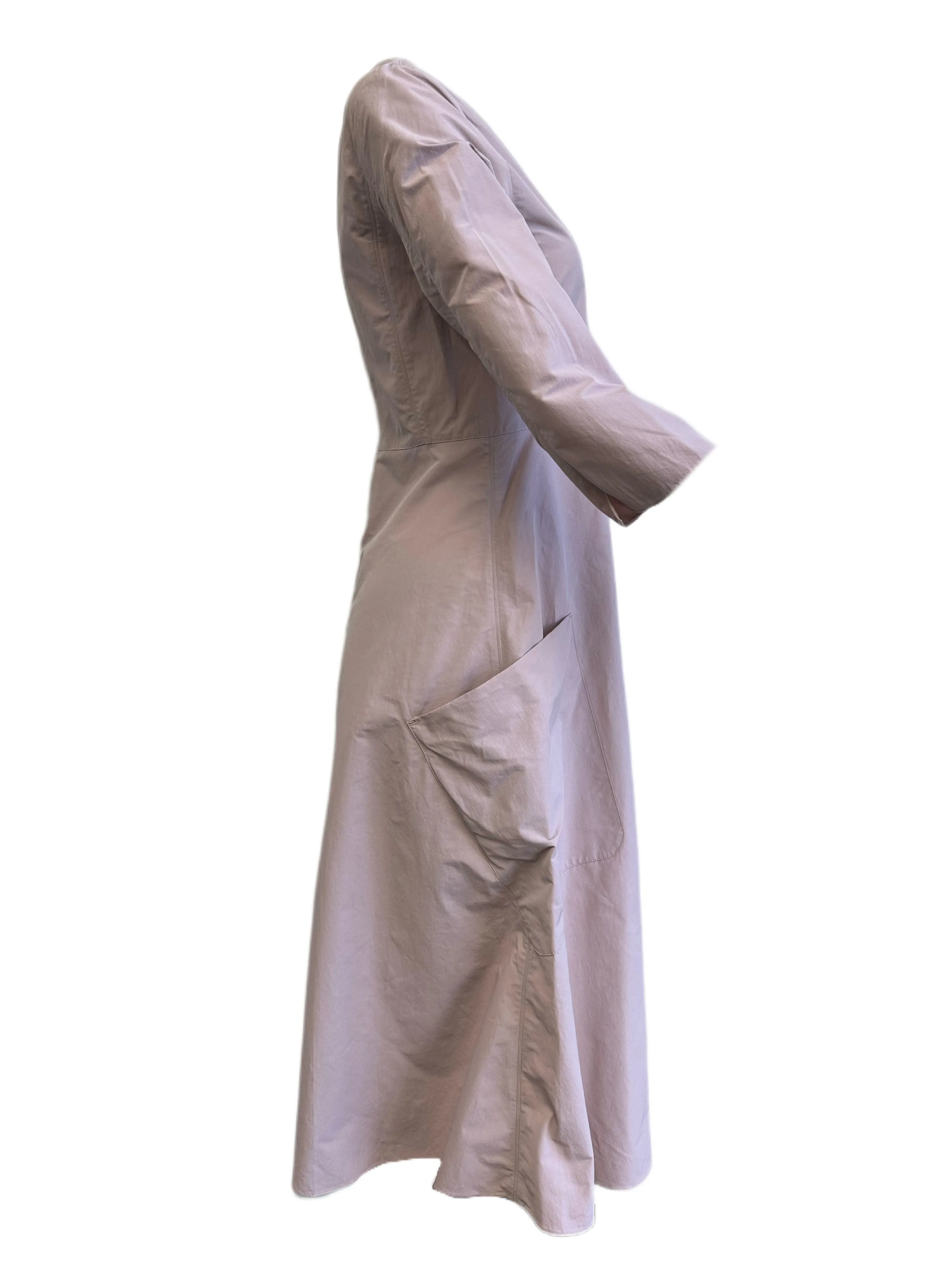Max Mara Women's Purple Tambuto Shift Dress Size 6 NWT