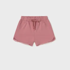 Mayoral Baby Girl Blush Chenille Shorts