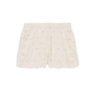 Mekyla Cream Knitted Short