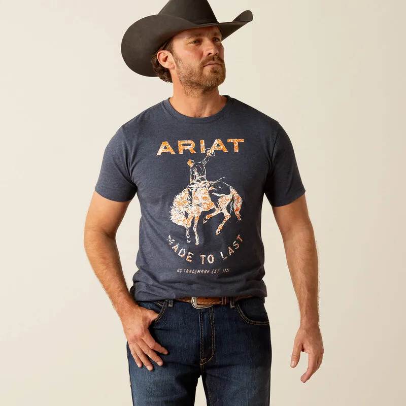 Men's Ariat Made to Last Bronco Graphic T-Shirt