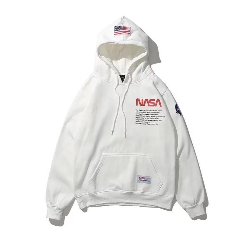 MEN'S PREMIUM NASA PULLOVER HOODIE