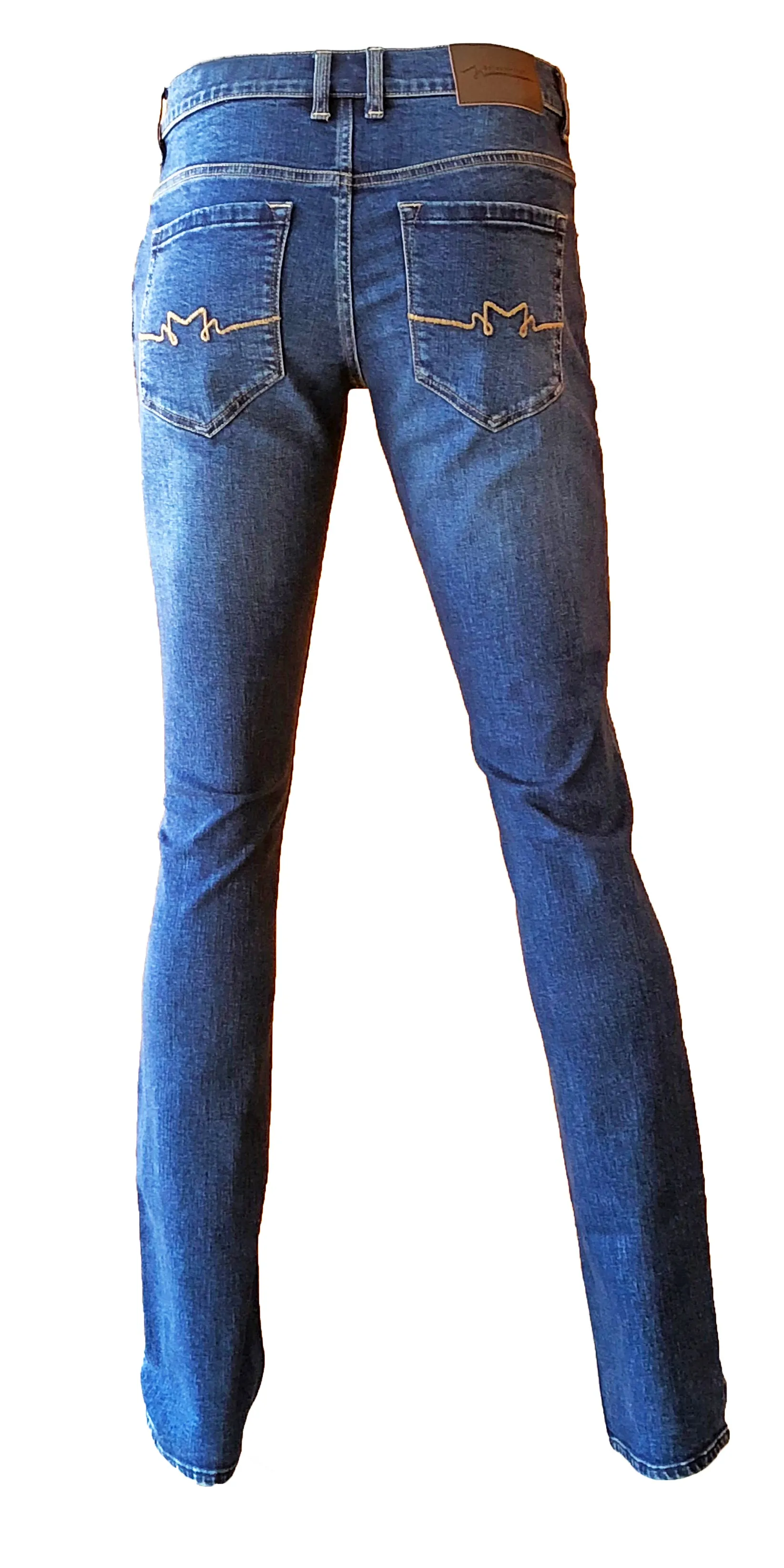 Mens Skinny Leg in Thunder