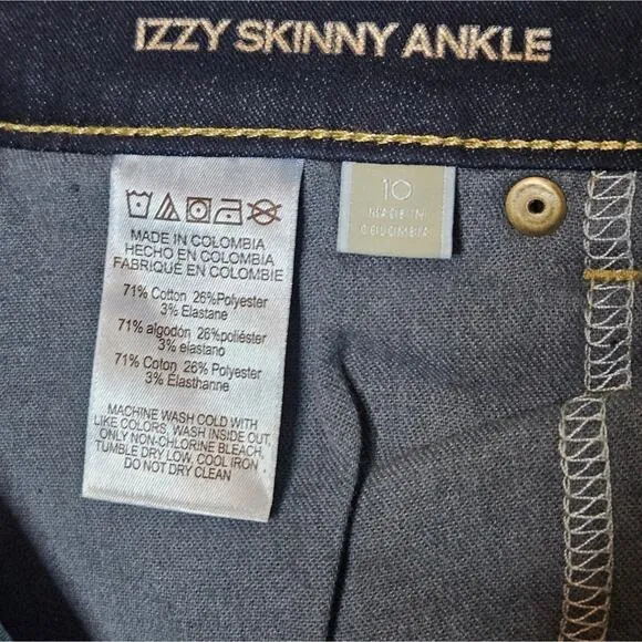 Michael Kors skinny ankle jeans size 10