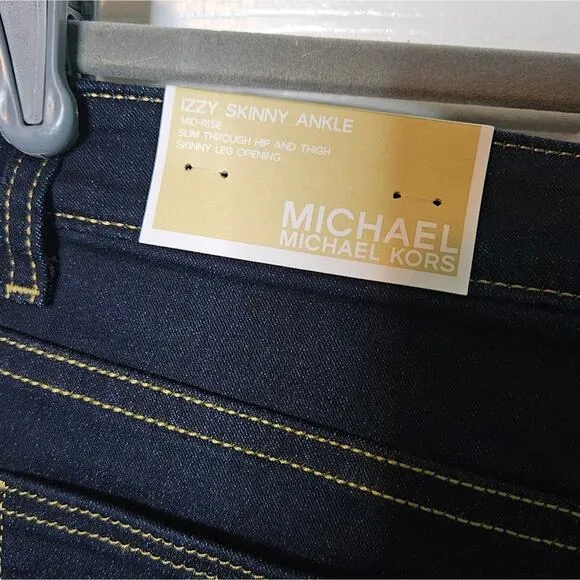 Michael Kors skinny ankle jeans size 10