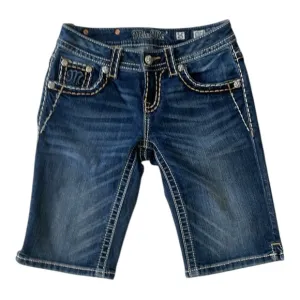 ♥️Miss me ♥️Mid-Rise Bermuda Denim Jeans size (25) women’s.